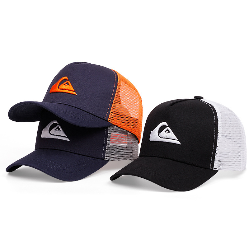 Trucker Cap Mesh - Prosty symbol trójkąta Surfing Haftowanie na