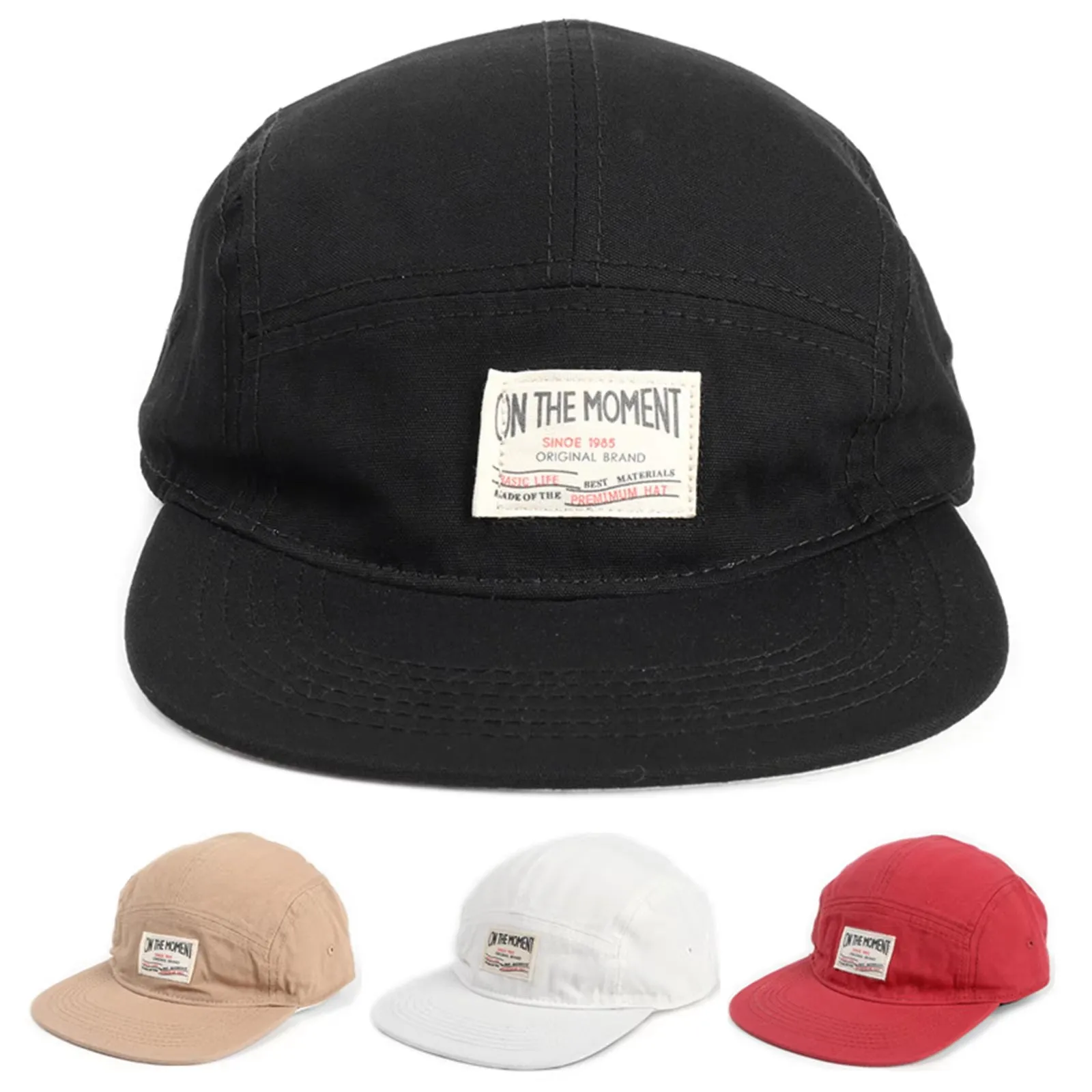 Corduroy Cap 5 Panel - Nowa bawełniana czapka baseballowa z pięcioma