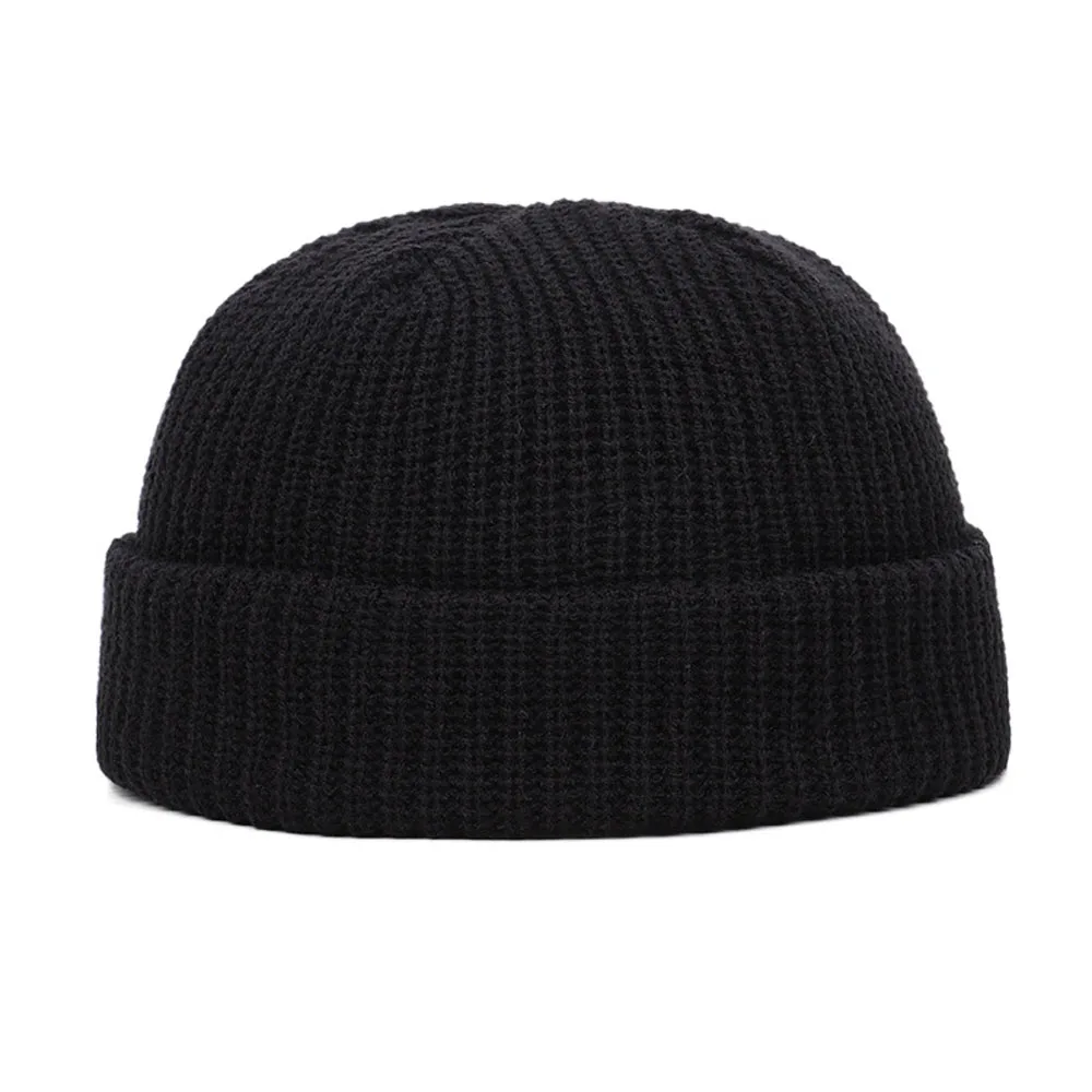 Unisexowa czapka z dzianiny, j – Beanie Cuffed Knit recenzja i cena