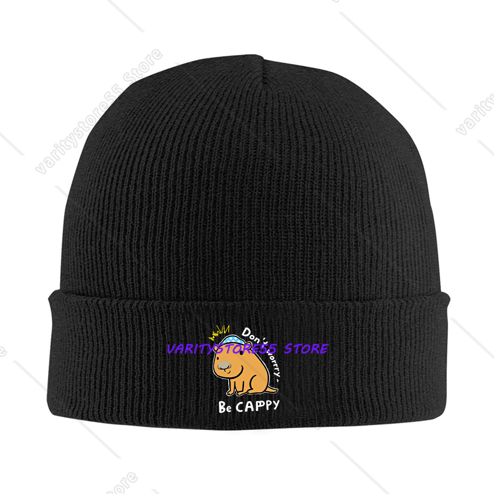Śmieszna czapka z motywem kapi – Beanie Cuffed Knit recenzja i cena