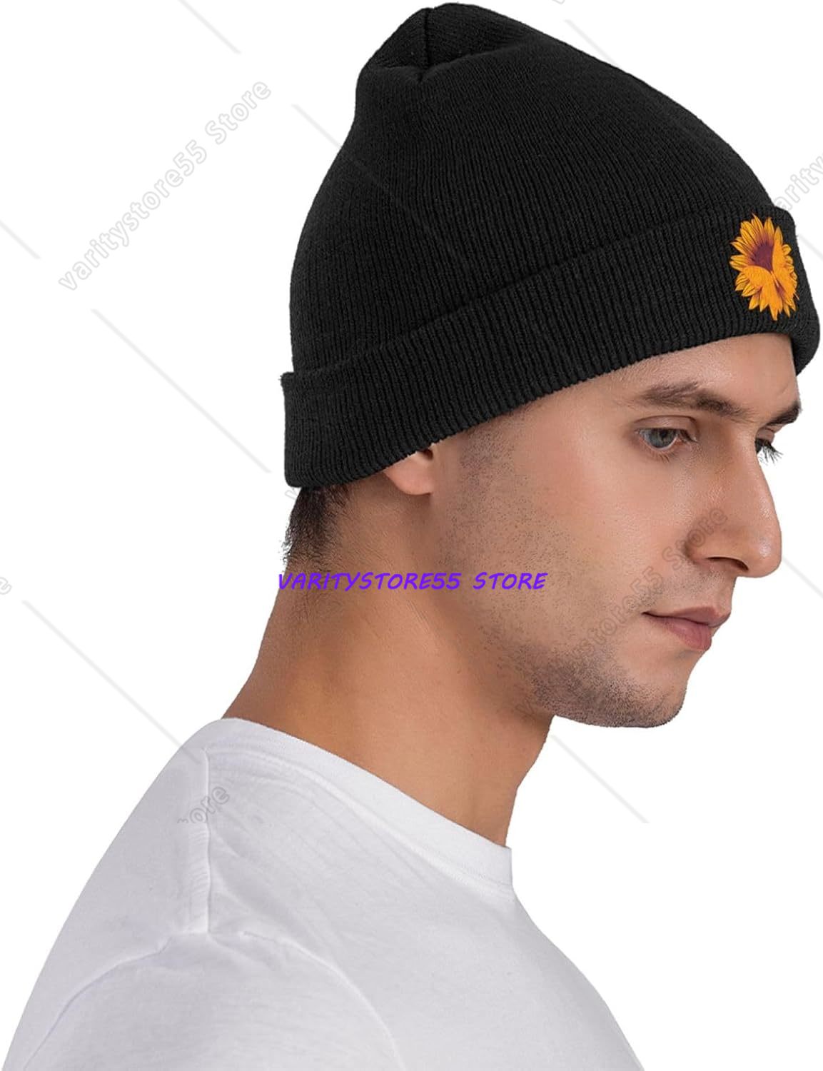 Czapka z dzianiny w motywy sło – Beanie Cuffed Knit recenzja i cena