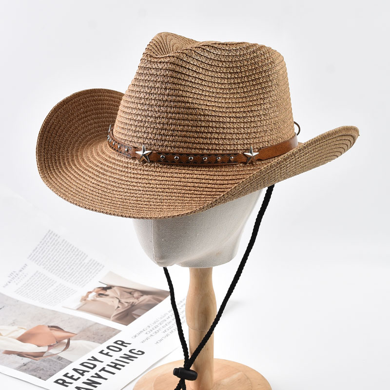 Damski słomkowy kapelusz kowbo – Cowboy Hat Straw recenzja i cena