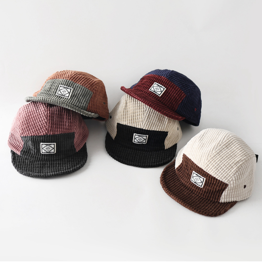 Nowa jesienna i zimowa czapka  – Corduroy Cap 5 Panel recenzja i cena