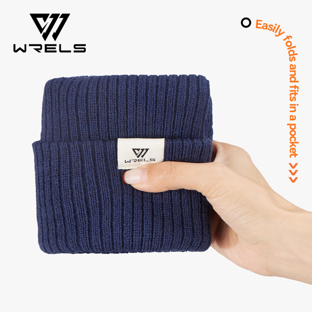 Czapka zimowa WRELS, dziergana – Beanie Cuffed Knit recenzja i cena